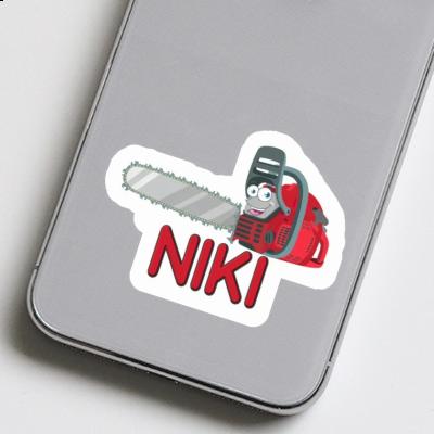 Sticker Niki Chainsaw Laptop Image