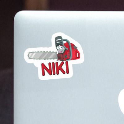 Sticker Niki Chainsaw Gift package Image