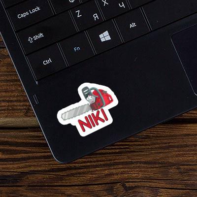 Sticker Niki Chainsaw Gift package Image