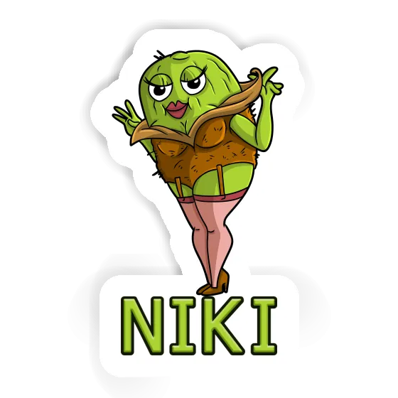 Autocollant Niki Kiwi Gift package Image