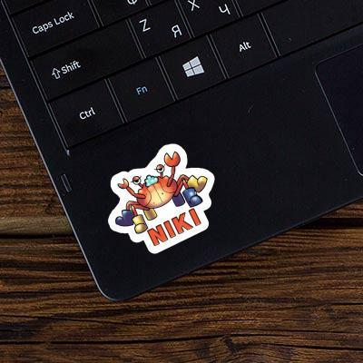 Crab Sticker Niki Notebook Image