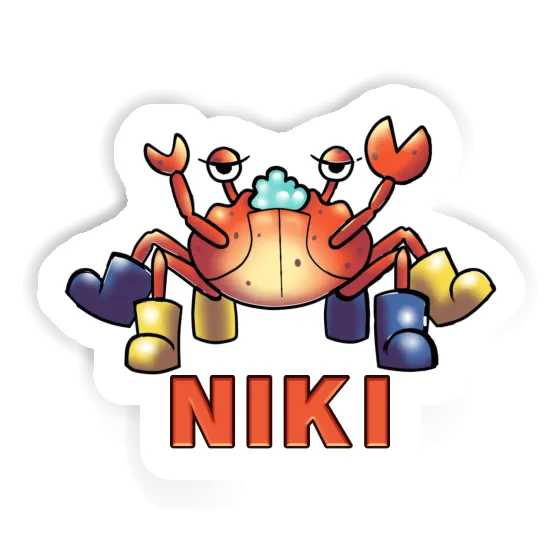 Crab Sticker Niki Gift package Image