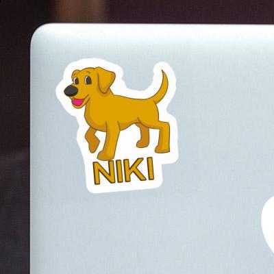 Labrador Sticker Niki Laptop Image