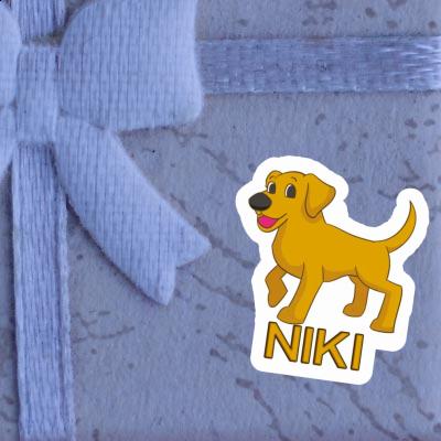 Labrador Sticker Niki Laptop Image