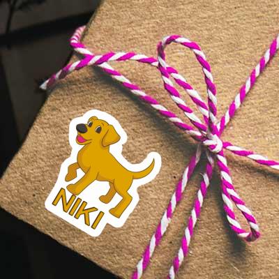 Labrador Sticker Niki Gift package Image