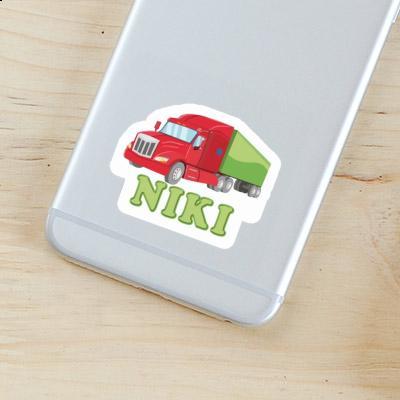 Sticker Niki Truck Gift package Image