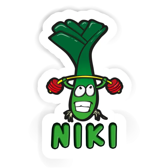 Niki Sticker Weightlifter Gift package Image