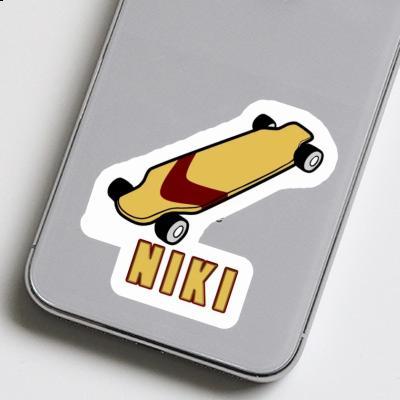 Autocollant Skateboard Niki Laptop Image