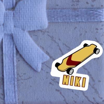 Niki Sticker Longboard Gift package Image