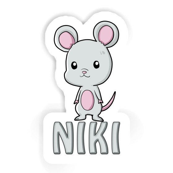 Sticker Niki Mouse Gift package Image