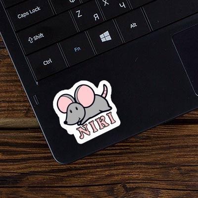 Sticker Mouse Niki Laptop Image