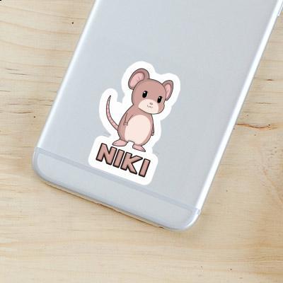 Mouse Sticker Niki Notebook Image