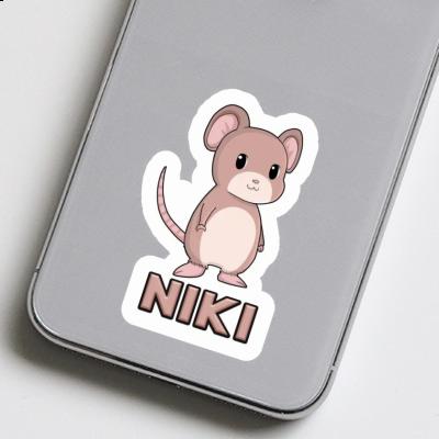 Mouse Sticker Niki Laptop Image