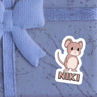 Mouse Sticker Niki Notebook Image