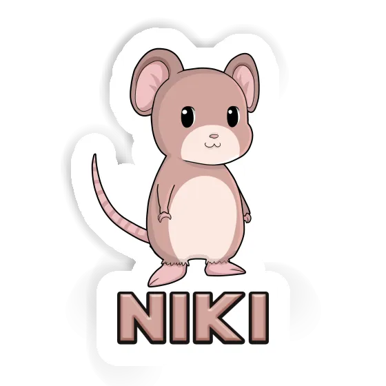 Mouse Sticker Niki Gift package Image