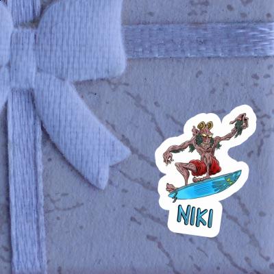 Niki Aufkleber Surfer Gift package Image