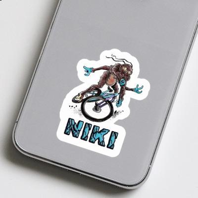 Niki Sticker Biker Image