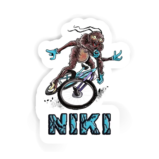 Niki Sticker Biker Image