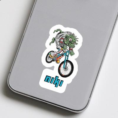 Niki Sticker Downhill Biker Gift package Image