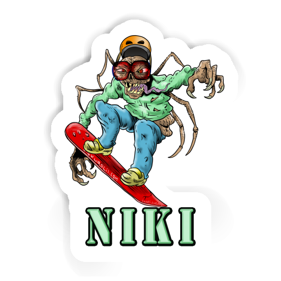 Sticker Boarder Niki Laptop Image