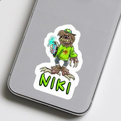 Sticker Sprayer Niki Notebook Image