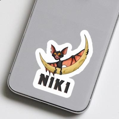 Niki Autocollant Chauve-souris Laptop Image