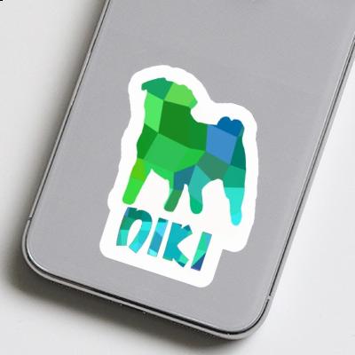 Pug Sticker Niki Image