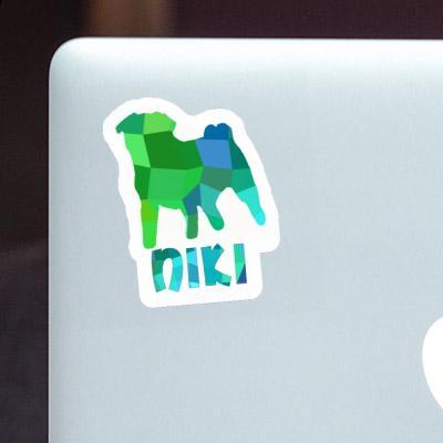 Niki Sticker Pug Image