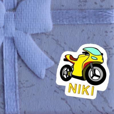 Sticker Niki Motorcycle Laptop Image