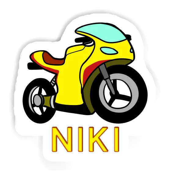 Sticker Niki Motorcycle Image