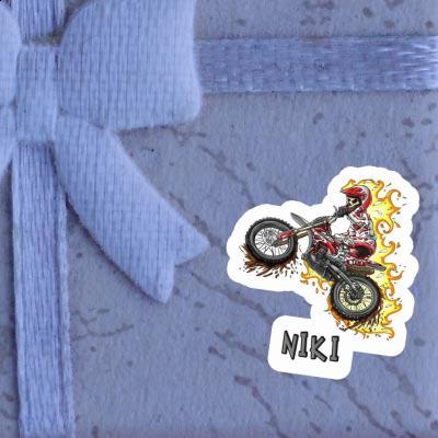 Motocrosser Autocollant Niki Image