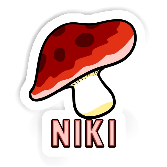 Autocollant Champignon Niki Gift package Image