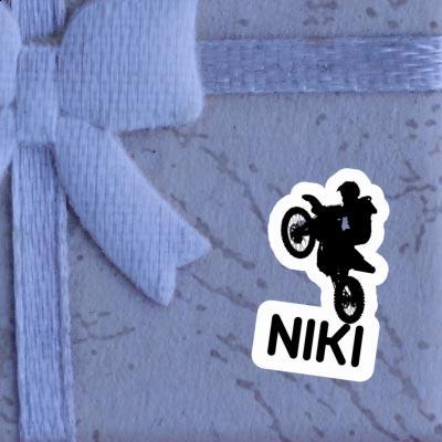 Sticker Niki Motocross Jumper Image