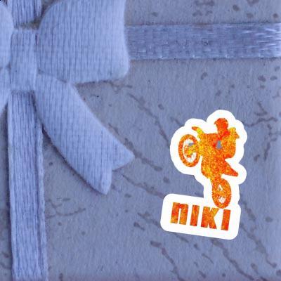 Sticker Motocross Rider Niki Image