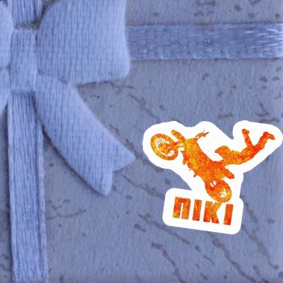 Niki Sticker Motocross-Fahrer Gift package Image