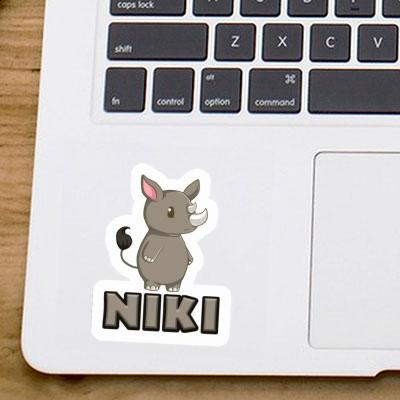 Rhino Autocollant Niki Laptop Image