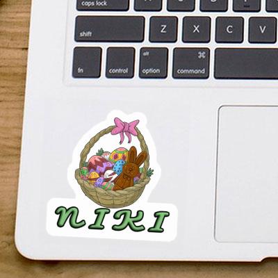 Niki Sticker Easter basket Image