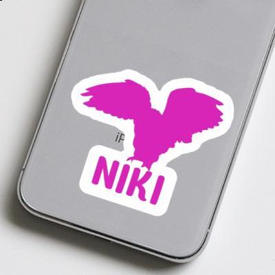 Sticker Niki Owl Notebook Image