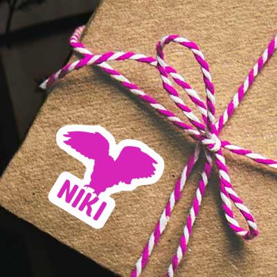 Sticker Niki Owl Gift package Image