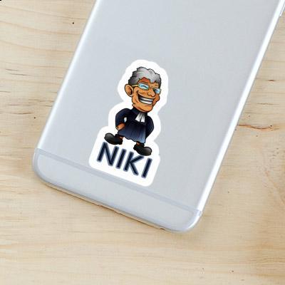 Vicar Sticker Niki Gift package Image