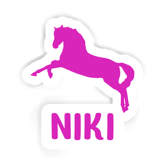 Horse Sticker Niki Notebook Image