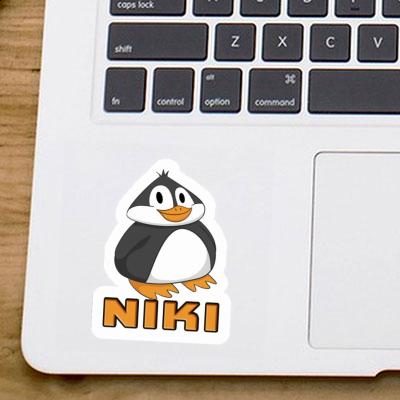 Niki Sticker Penguin Laptop Image