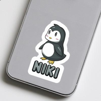 Penguin Sticker Niki Laptop Image