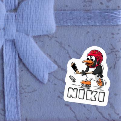 Niki Sticker Ice Hockey Penguin Gift package Image