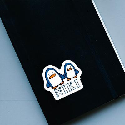 Penguin Sticker Niki Laptop Image