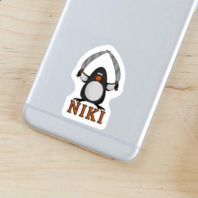 Autocollant Pingouin de combat Niki Gift package Image