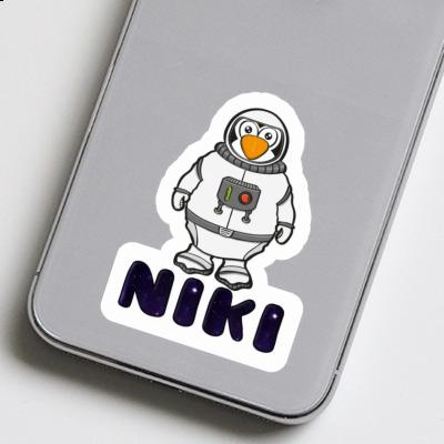 Astronaut Aufkleber Niki Gift package Image