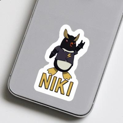 Sticker Niki Penguin Laptop Image