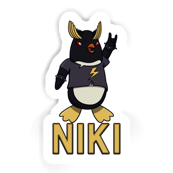 Sticker Niki Penguin Gift package Image