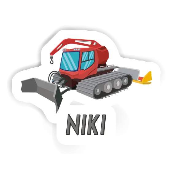 Sticker Snowcat Niki Gift package Image